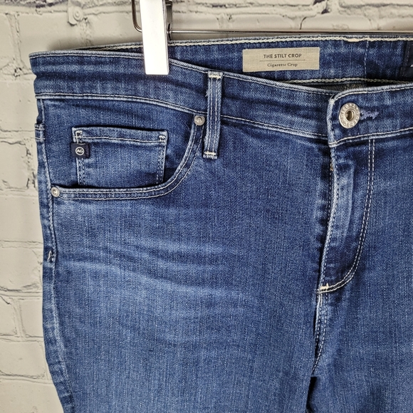 AG ADRIANO GOLDSCHMIED | The Cigarette Stilt Crop jeans REV1363MBE - Picture 3 of 10